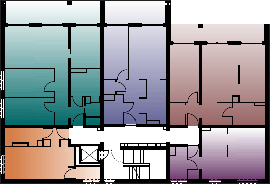 Plan piętra 2